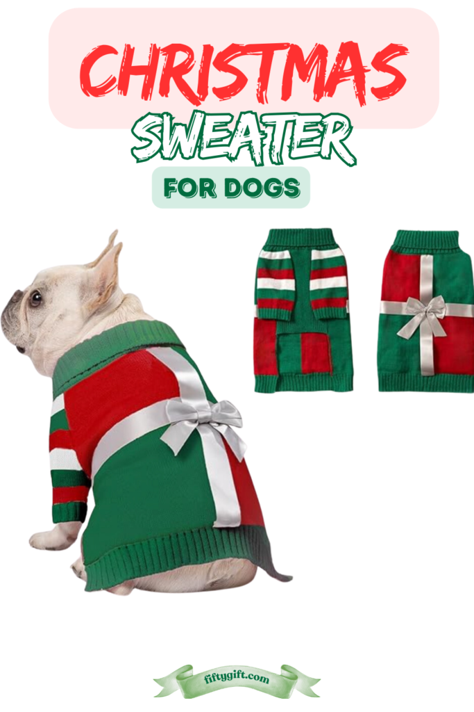 10 Cheap Christmas Sweaters for Dogs to Keep Them Cozy 8 funny christmas sweaters for dogs 1